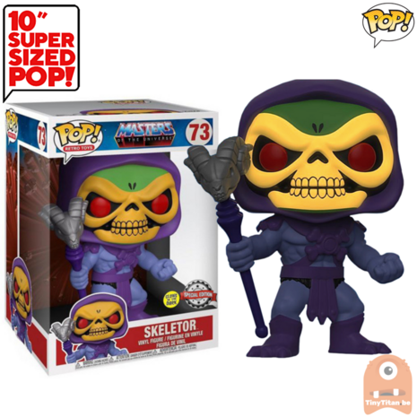 Funko POP! Retro Toys Skeletor GITD 10 INCH 73 Masters of The Universe Exclusive 