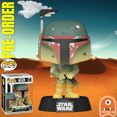 Funko POP! Boba Fett GITD 735 FETT Legacy Star Wars Pre-Order