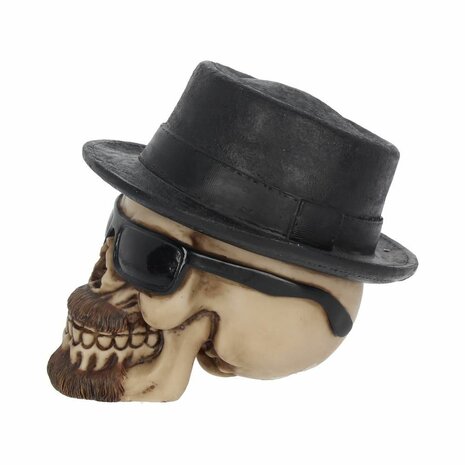 Nemesis Now - Small Badass Hat and Sunglasses Skull 14cm