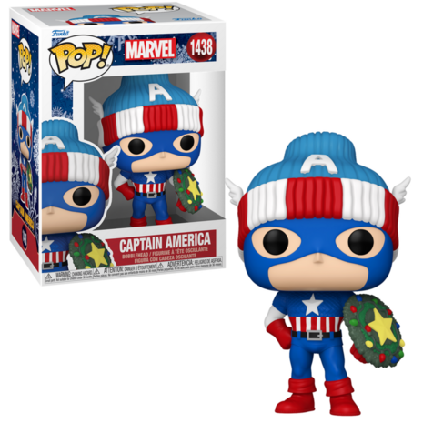 Funko POP! Captain America 1438 Holiday 24 Pre-Order