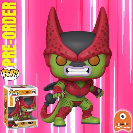 Funko POP! Cell Max 1705 Dragon Ball Super - Super Hero Pre-Order