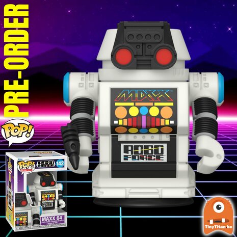 Funko POP! Maxx 64 142 Robo Force Retro Toys Pre-Order