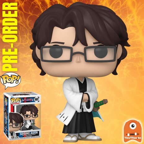 Funko POP! Sosuke Aizen 1697 Bleach Pre-Order