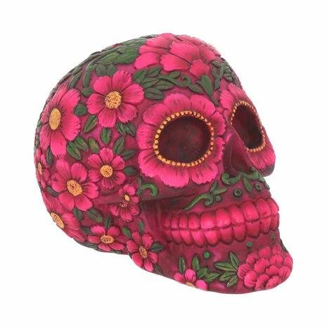 Nemesis Now - Sugar Blossom Pink Skull 14.5cm