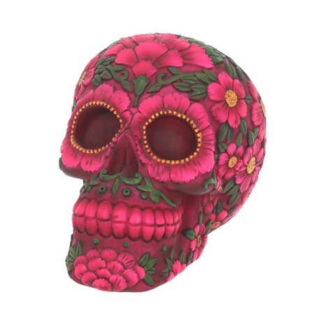 Nemesis Now - Sugar Blossom Pink Skull 14.5cm