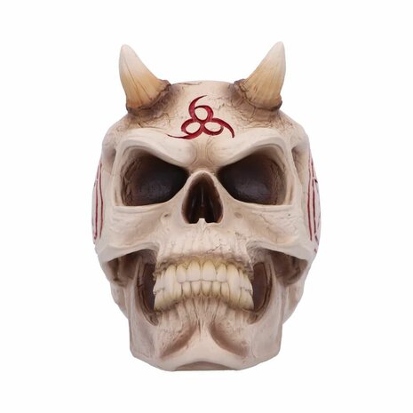 Nemesis Now - James Ryman 666 Skull 20cm