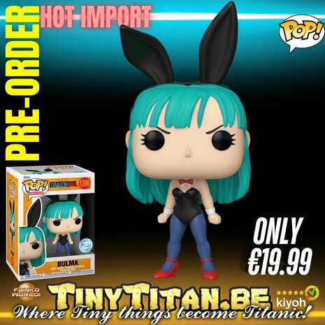 Funko POP! Bulma Bunny 1286 Dragon Ball Exclusive Pre-order