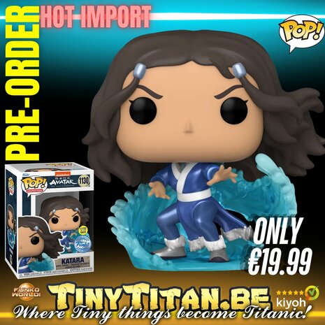 Funko POP! Katara GITD Avatar The Last Airbender Exclusive Pre-order