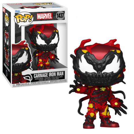 Funko POP! iron man 1437 Carnagized Marvel  Pre-Order