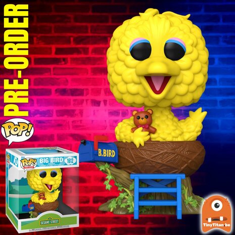 Funko POP! Deluxe Big Bird in Nest 1612 Sesame Street Pre-Order