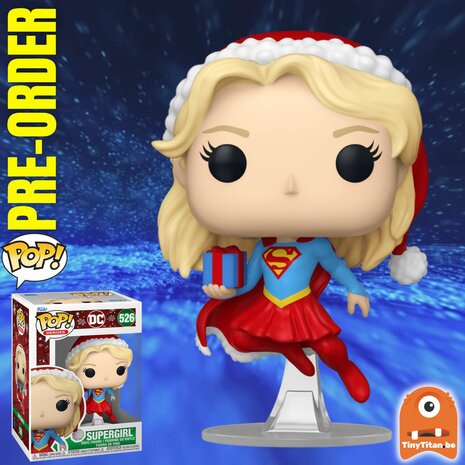 Funko POP! Supergirl 526 Holiday 24 DC Pre-Order