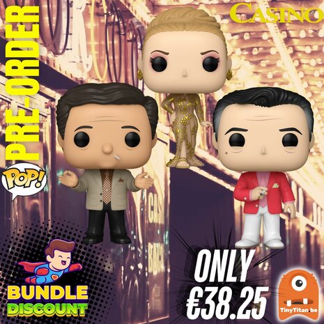 Funko POP! Super Discount Bundle of 3 Casino Pre-Order