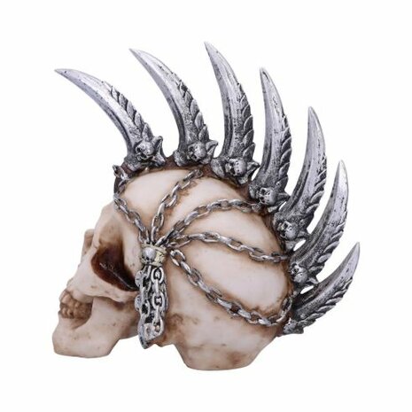 Nemesis Now - Chain Blade Mohican Mohawk Knife Skull 17.5cm