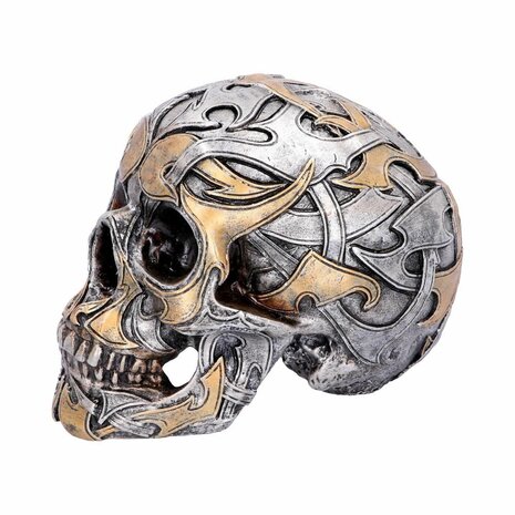 Nemesis Now - Tribal Traditions Large Metallic Skull 19.5cm