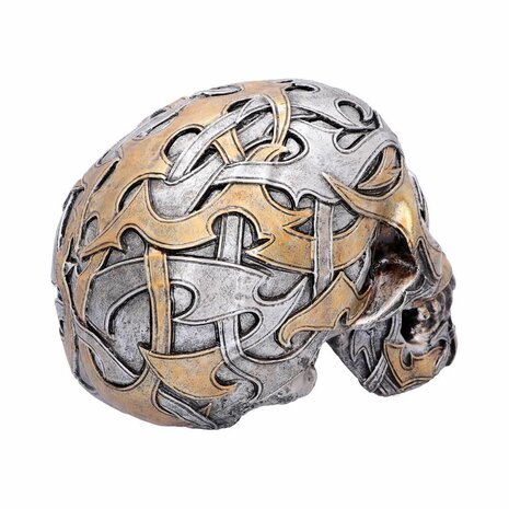 Nemesis Now - Tribal Traditions Large Metallic Skull 19.5cm