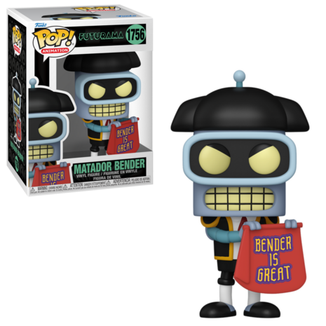 Funko POP! bender matador 1756 Futurama Pre-Order