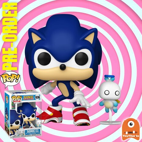 Funko POP! & Buddy Sonic with Chao 1036 Sonic The Hedgehog Pre-Order