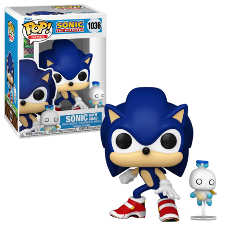 Funko POP! & Buddy Sonic with Chao 1036 Sonic The Hedgehog Pre-Order