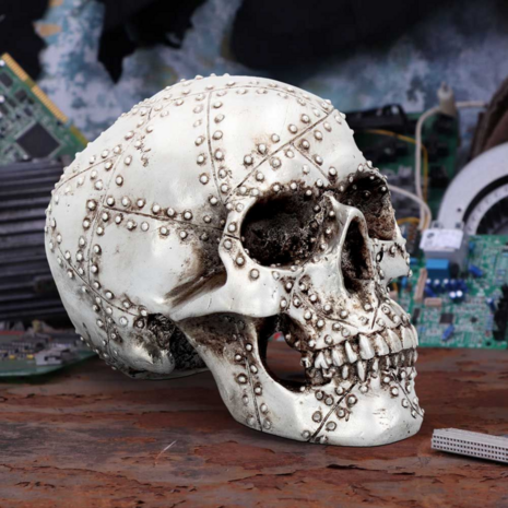 Nemesis Now - Rivet Head Skull 19cm