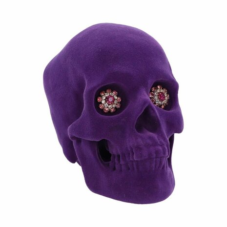 Nemesis Now - Jewelled Gaze Purple Skull 18.7cm