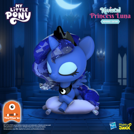 Mighty Jaxx - Kwistal: My Little Pony Princess Luna Memories Edition 6 INCH Pre-Order