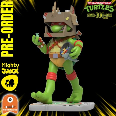 Mighty Jaxx - Remixx: Teenage Mutant Ninja Turtle Raphael Cowa-BOO-nga! 6 INCH Pre-Order