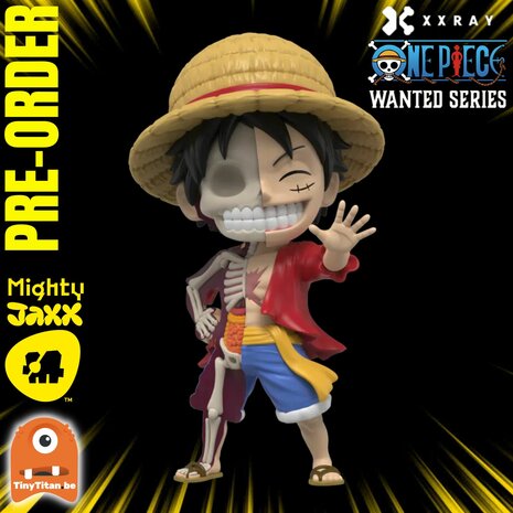 Mighty Jaxx - XXRAY: One Piece Luffy Wanted Series 6 INCH Pre-Order