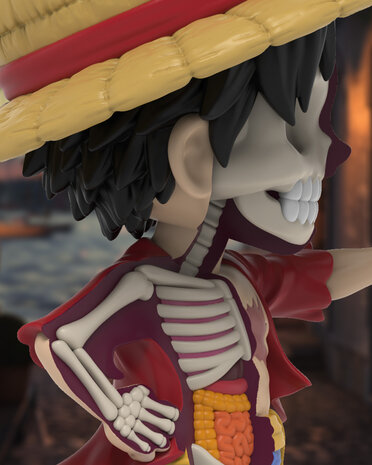 Mighty Jaxx - XXRAY: One Piece Luffy Wanted Series 6 INCH Pre-Order