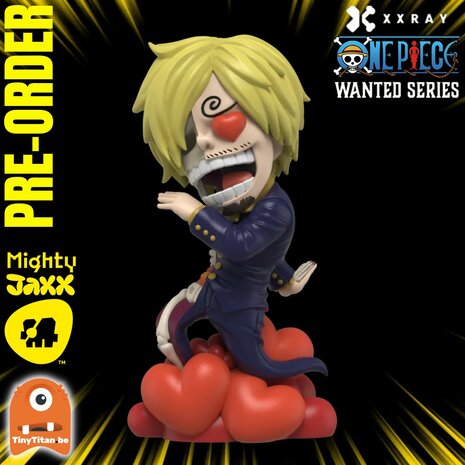 Mighty Jaxx - XXRAY: One Piece Sanji Wanted Series 6 INCH Pre-Order