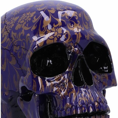 Nemesis Now - Indigo Elegance Skull 18.5cm