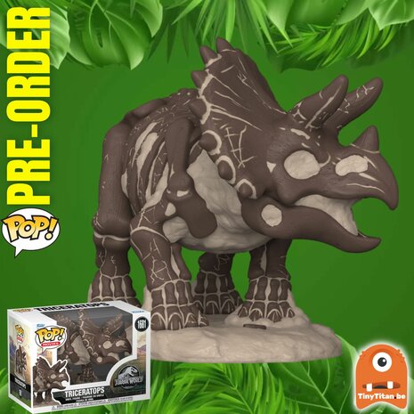 Funko POP! Triceratops (Fossil) 1681 Jurassic World Pre-Order