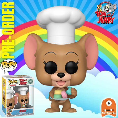 Funko POP! Jerry w/ Macarons 1658 Tom & Jerry Pre-Order