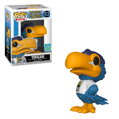 Funko POP!  Toucan 53 SDCC Ad Icons Vaulted 9.5/10