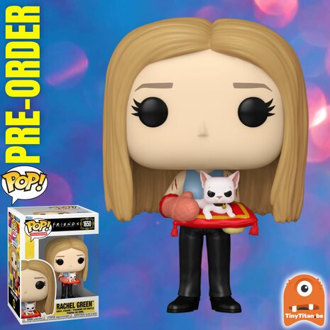 Funko POP! Rachel Green with Mrs. Whiskerson 1650 Friends Pre-Order