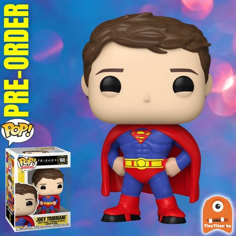 Funko POP! Joey Tribbiani in Superman Costume 1645 Friends Pre-Order