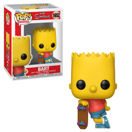 Funko POP! Bart Simpson with Skateboard 1652 The Simpsons Pre-Order