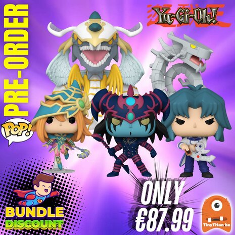 Funko POP! Super Discount Bundle of 5 Yu-Gi-Oh! Pre-Order