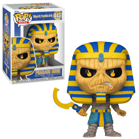 Funko POP! Pharaoh Eddie 443 Iron Maiden Pre-Order