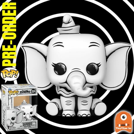 Funko POP! Super Discount Bundle of 4 (Sketched) Disney Pre-Order