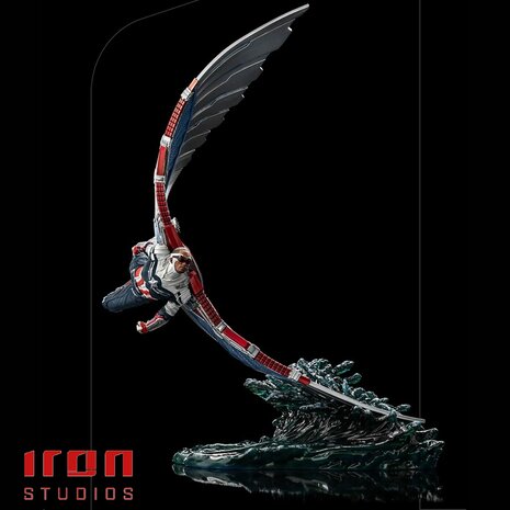 Iron Studios - Statue Captain America Sam Wilson (Deluxe) -The Falcon and the Winter Soldier - Art Scale 1/10