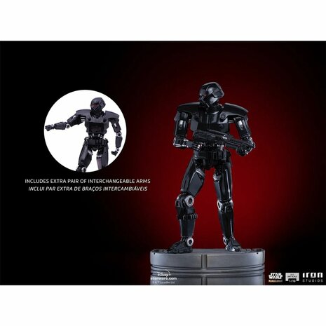 Iron Studios - Statue Dark Trooper - The Mandalorian - Art Scale 1/10