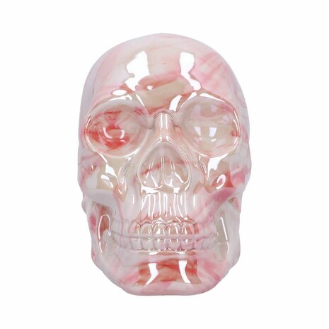 Nemesis Now - Marbellum Pink Marble Skull (Large) 13.5cm