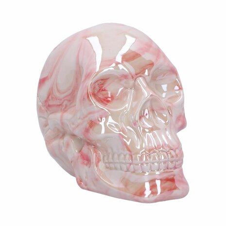 Nemesis Now - Marbellum Pink Marble Skull (Large) 13.5cm