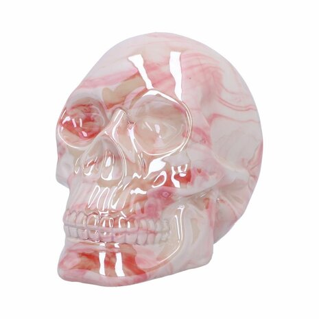 Nemesis Now - Marbellum Pink Marble Skull (Large) 13.5cm