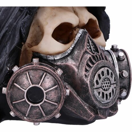 Catch Your Breath Steampunk Skull 19.5cm