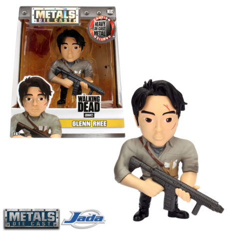 Metal Die Cast - Glenn Rhee M182 The Walking Dead 4 INCH 