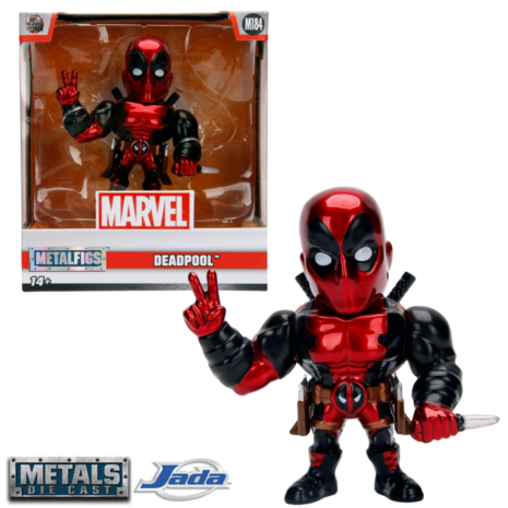 Metal Die Cast - Deadpool M184 Marvel 4 INCH 