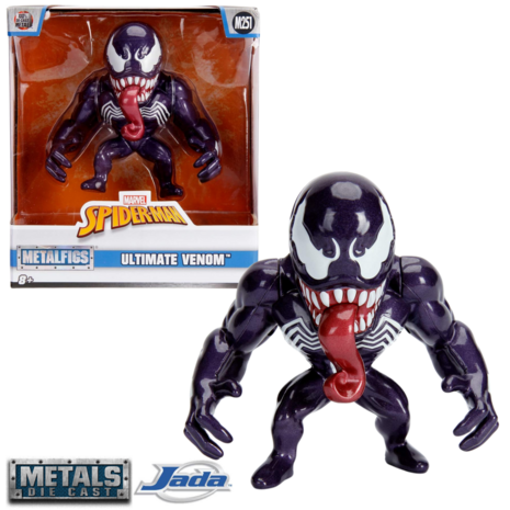 Metal Die Cast - Ultimate Venom Purple M251 Exclusive Marvel 4 INCH 