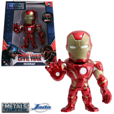 Metal Die Cast - iron Man M46 Marvel 4 INCH 