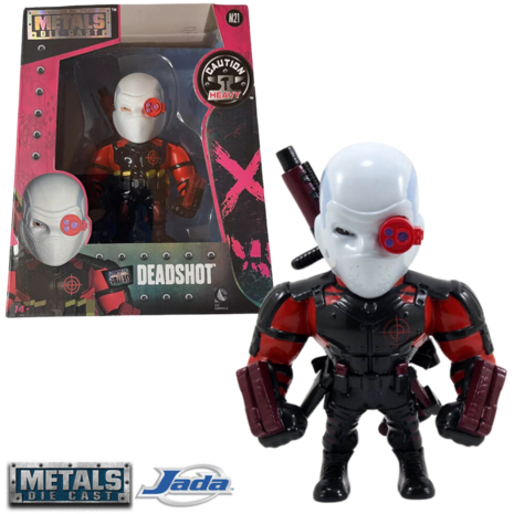 Metal Die Cast - Deadshot M21 Suicide Squad 4 INCH 